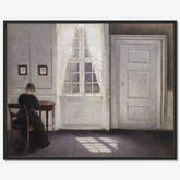 Interior in Strandgade, Sunlight on the Floor by Vilhelm Hammershøi - thumbnail_1_bf_67672947b7c995d950163f3b